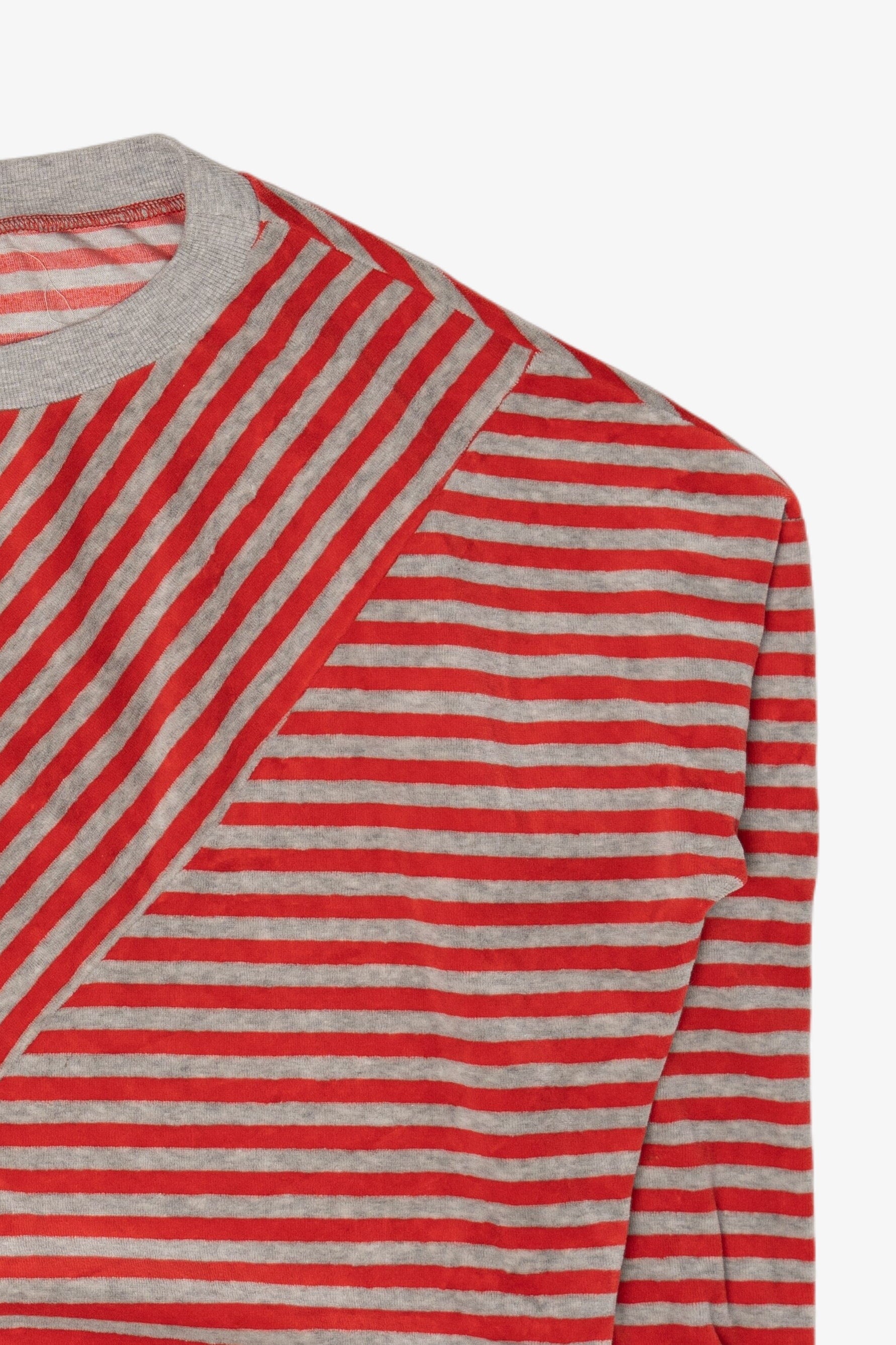 Striped Velour Easel Sweater (2010s)