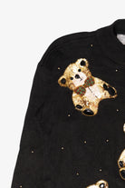 Vintage Sequin Bears Marisa Christina Collection Sweater (1990s)