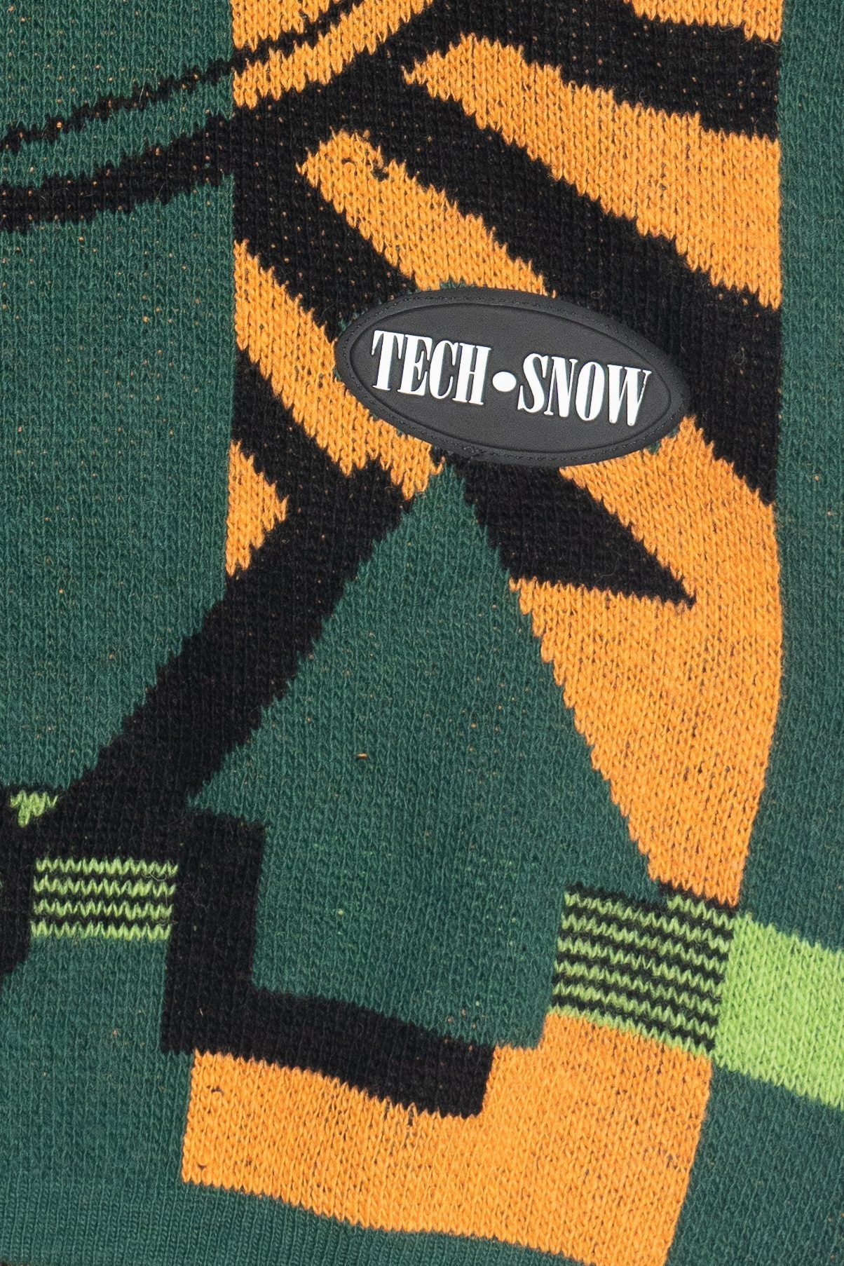 Vintage "Tech Snow" Le Laureat Graphic Sweater (1980s)