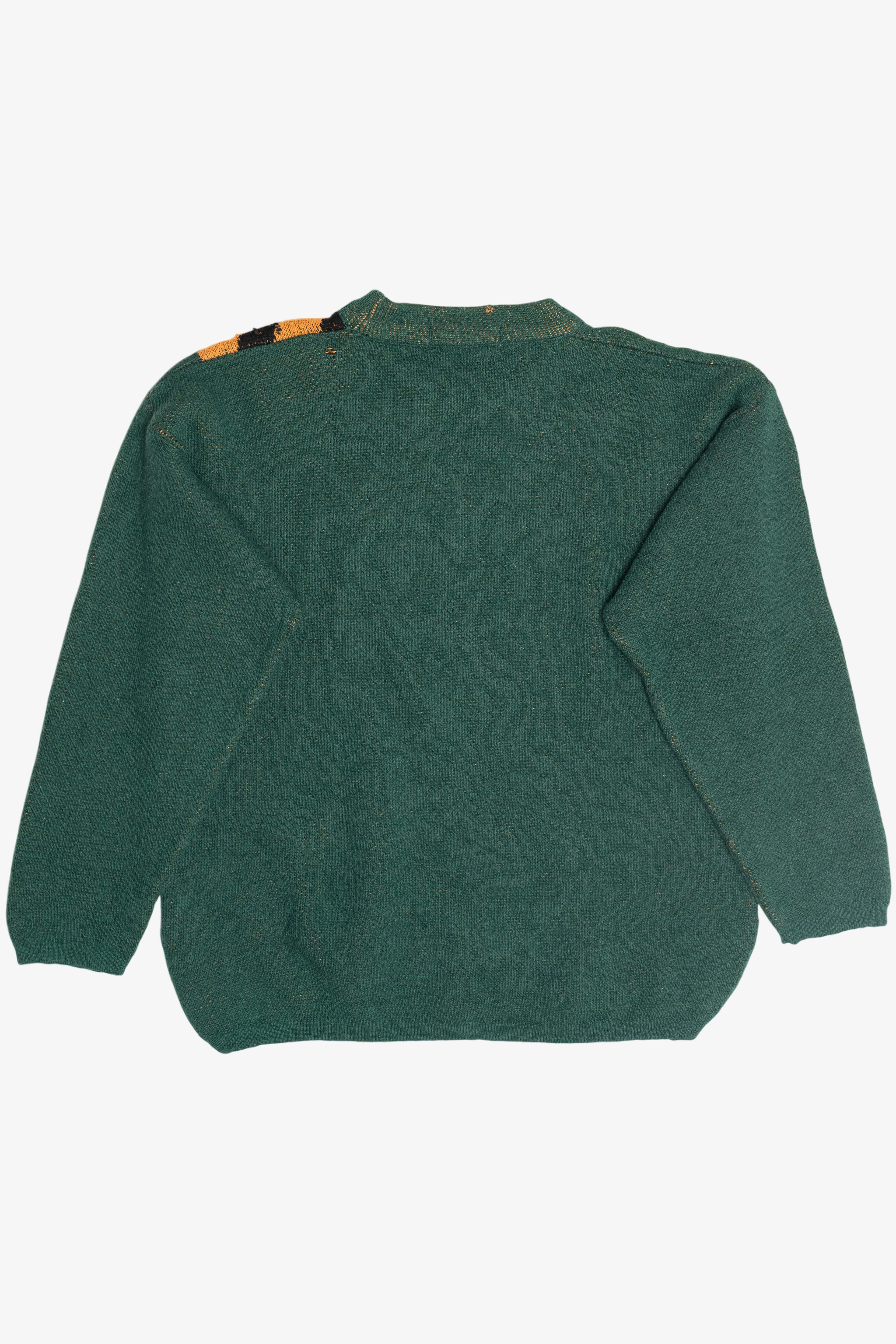 Vintage "Tech Snow" Le Laureat Graphic Sweater (1980s)