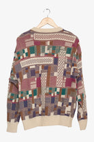 Vintage Abstract Rectangles Sweater (1980s)