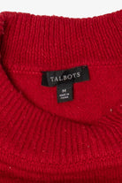 Vintage Snowflake Red Talbots Sweater (1990s)
