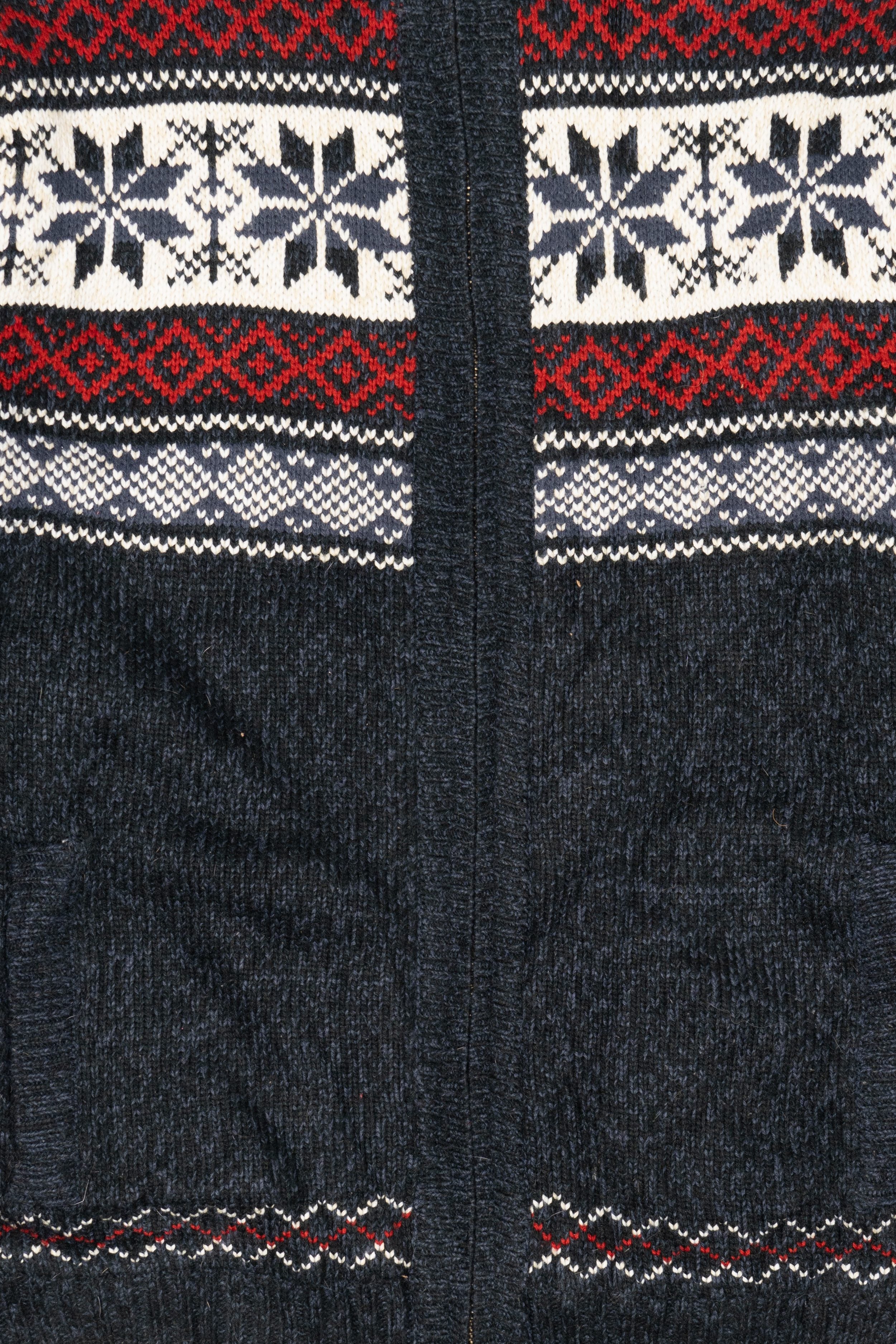 Vintage Insulated Fair Isle Sweater (1990s)