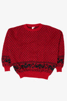 Vintage Red Sweater (1990s)