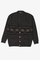 Dark Gray Wolsey Cardigan Sweater (2000s)