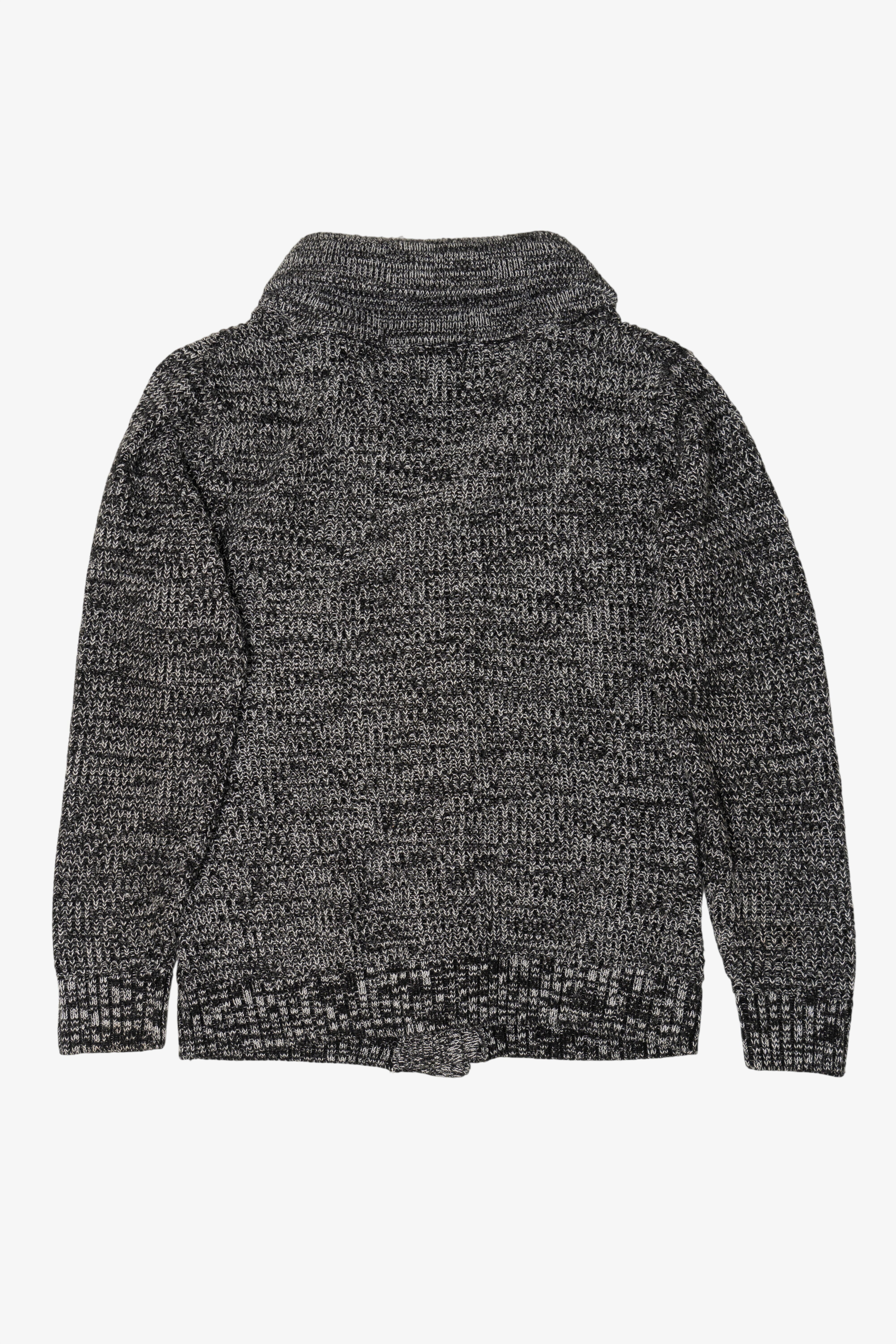 Gray Carbon Cardigan Sweater (2010s)