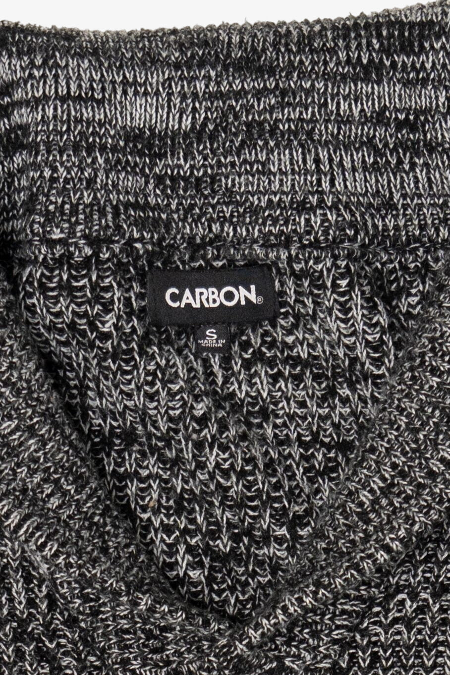 Gray Carbon Cardigan Sweater (2010s)