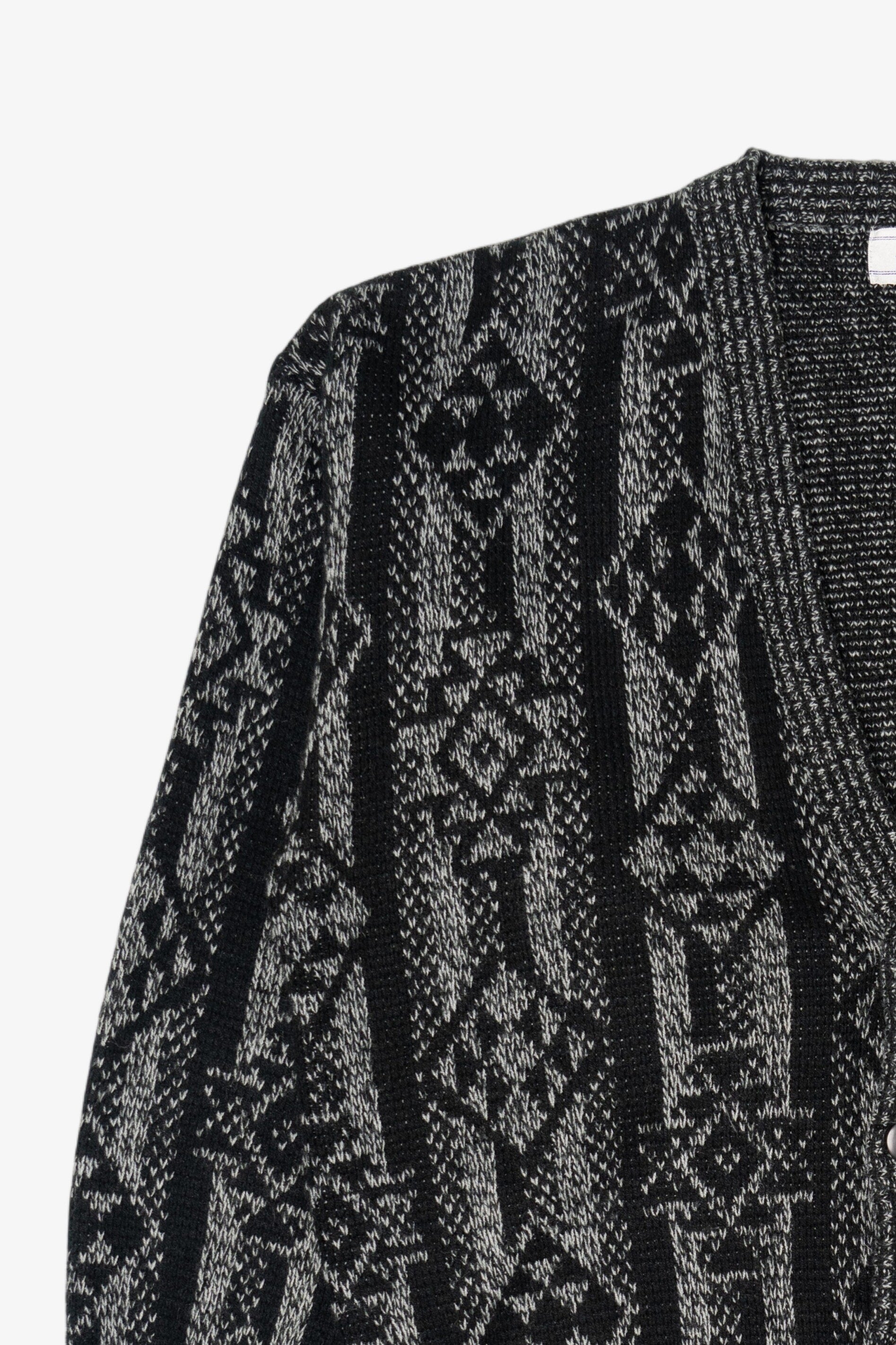 Vintage Dark Gray Jason Daniels Cardigan Sweater (1980s)