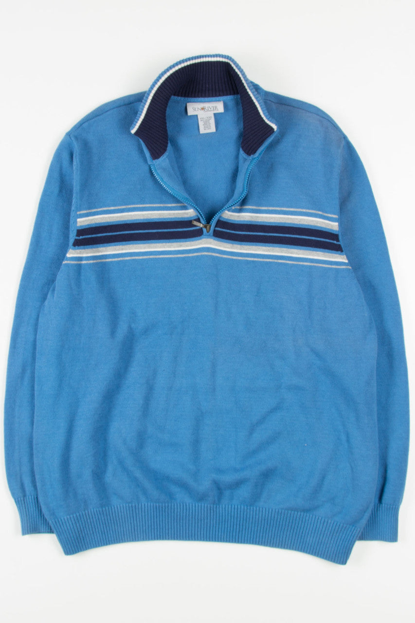 Striped Chest Sun River Sweater 67