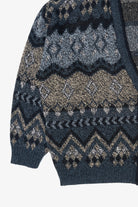 Vintage Blue Harbor Bay Cardigan Sweater (1990s)