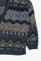 Vintage Blue Harbor Bay Cardigan Sweater (1990s)