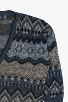 Vintage Blue Harbor Bay Cardigan Sweater (1990s)