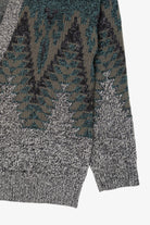 Vintage Gray Peter England Cardigan Sweater (1980s)