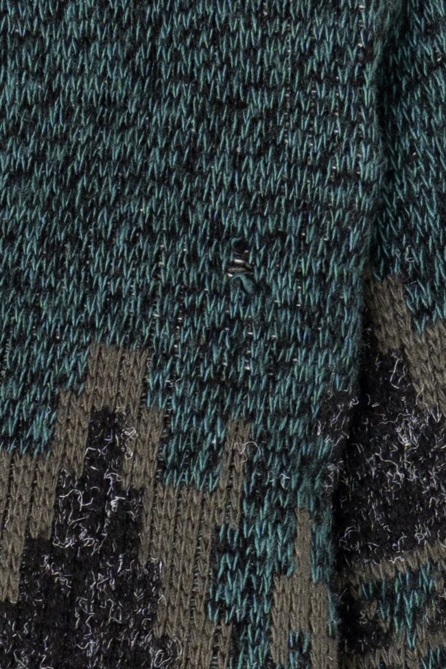 Vintage Gray Peter England Cardigan Sweater (1980s)