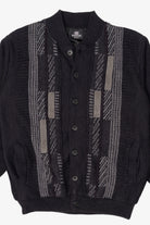 Vintage Black Lined Werther 80s Sweater (1980s)