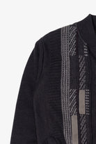 Vintage Black Lined Werther 80s Sweater (1980s)