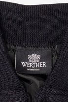 Vintage Black Lined Werther 80s Sweater (1980s)