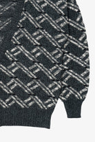 Vintage Gray Michael Gerald Cardigan Sweater (1980s)