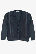 Vintage Dark Blue Tom Hanson Cardigan Sweater (1990s)