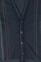 Vintage Dark Blue Tom Hanson Cardigan Sweater (1990s)