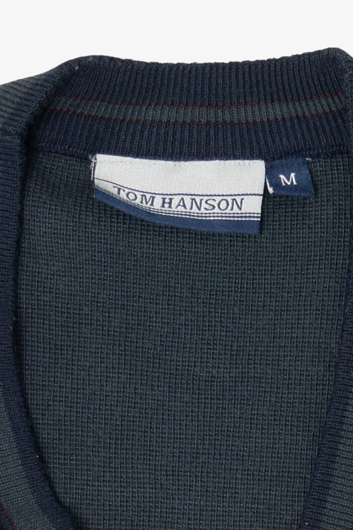 Vintage Dark Blue Tom Hanson Cardigan Sweater (1990s)