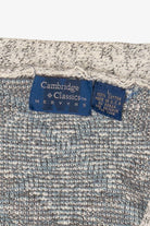 Vintage Cambridge Classics Argyle Cardigan Sweater (1990s)