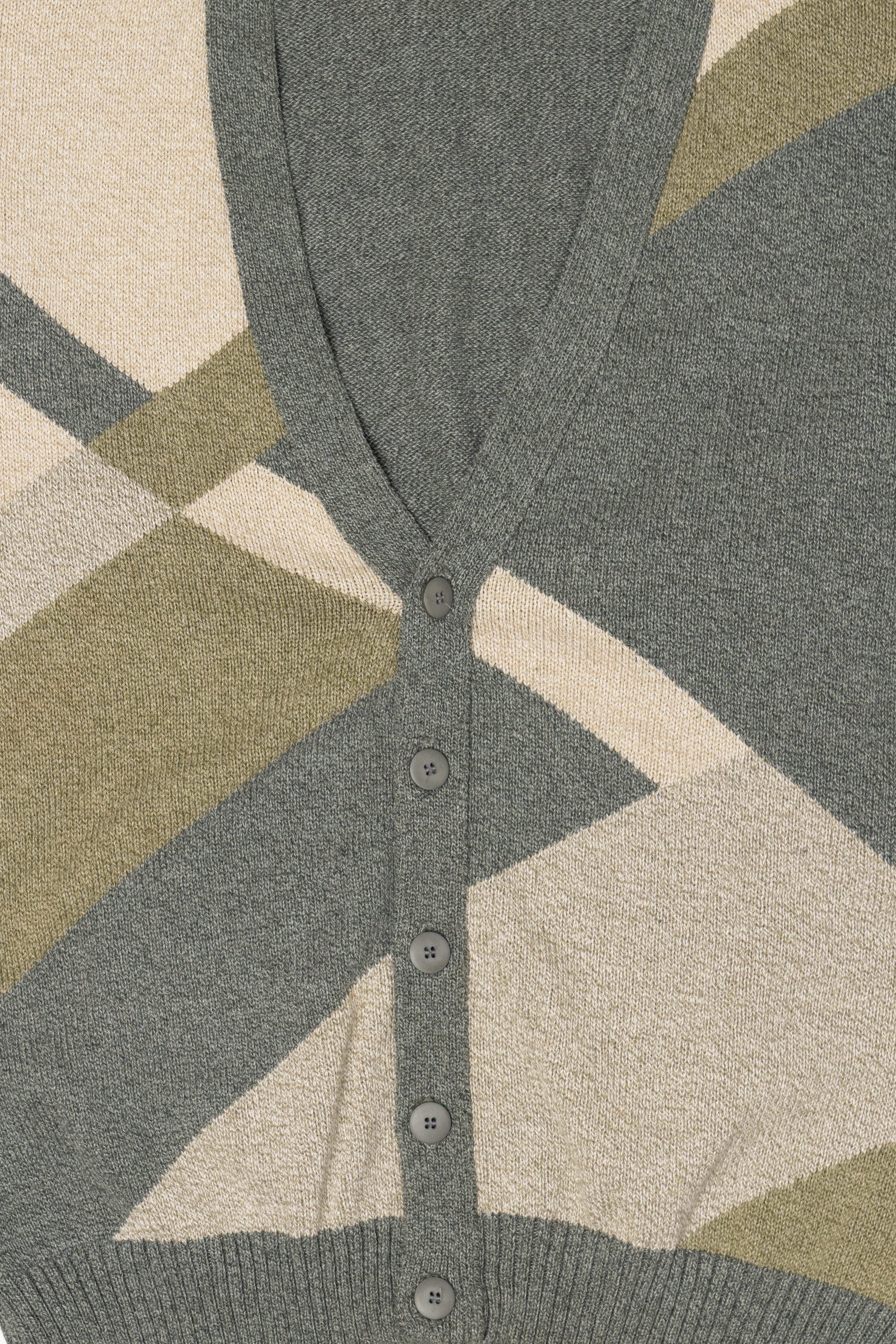 Vintage Green Northwood Cardigan Sweater (1990s)