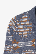 Blue Southwestern Pattern Rown Cardigan Sweater (2010s)