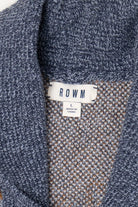 Blue Southwestern Pattern Rown Cardigan Sweater (2010s)