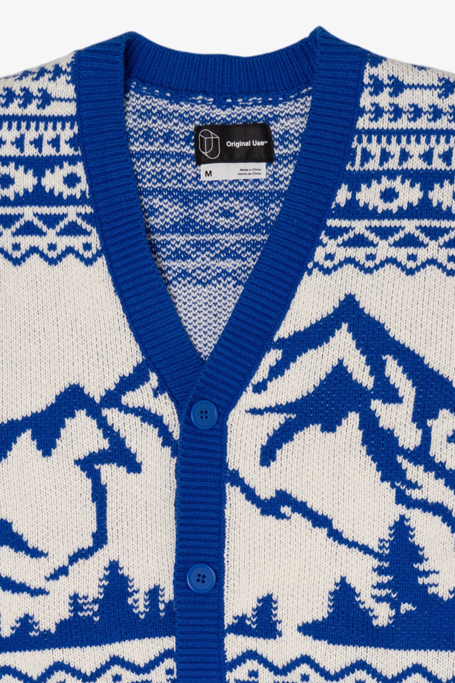 Original Use Mountains Cardigan Sweater (2020s)