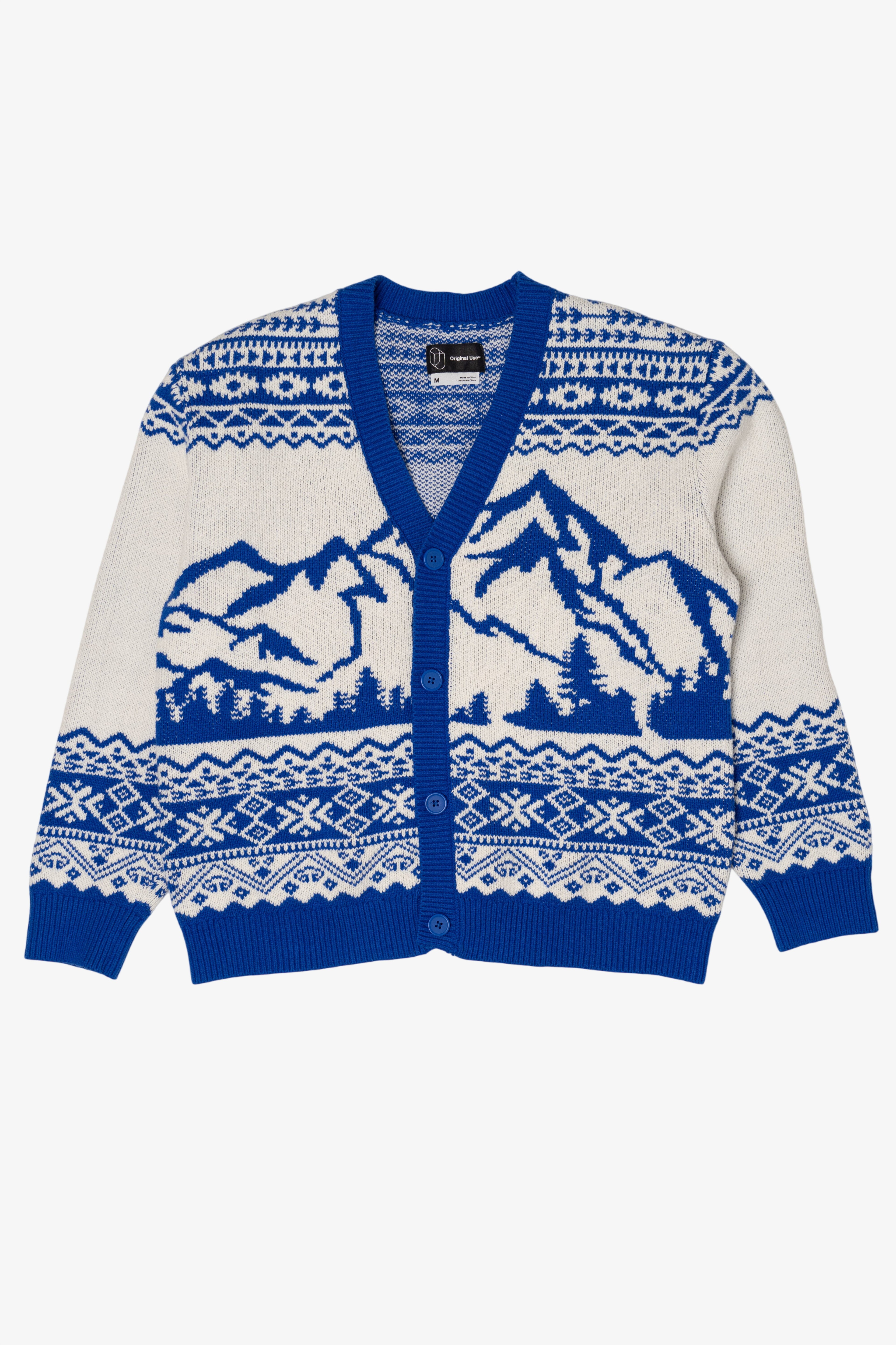 Original Use Mountains Cardigan Sweater (2020s)