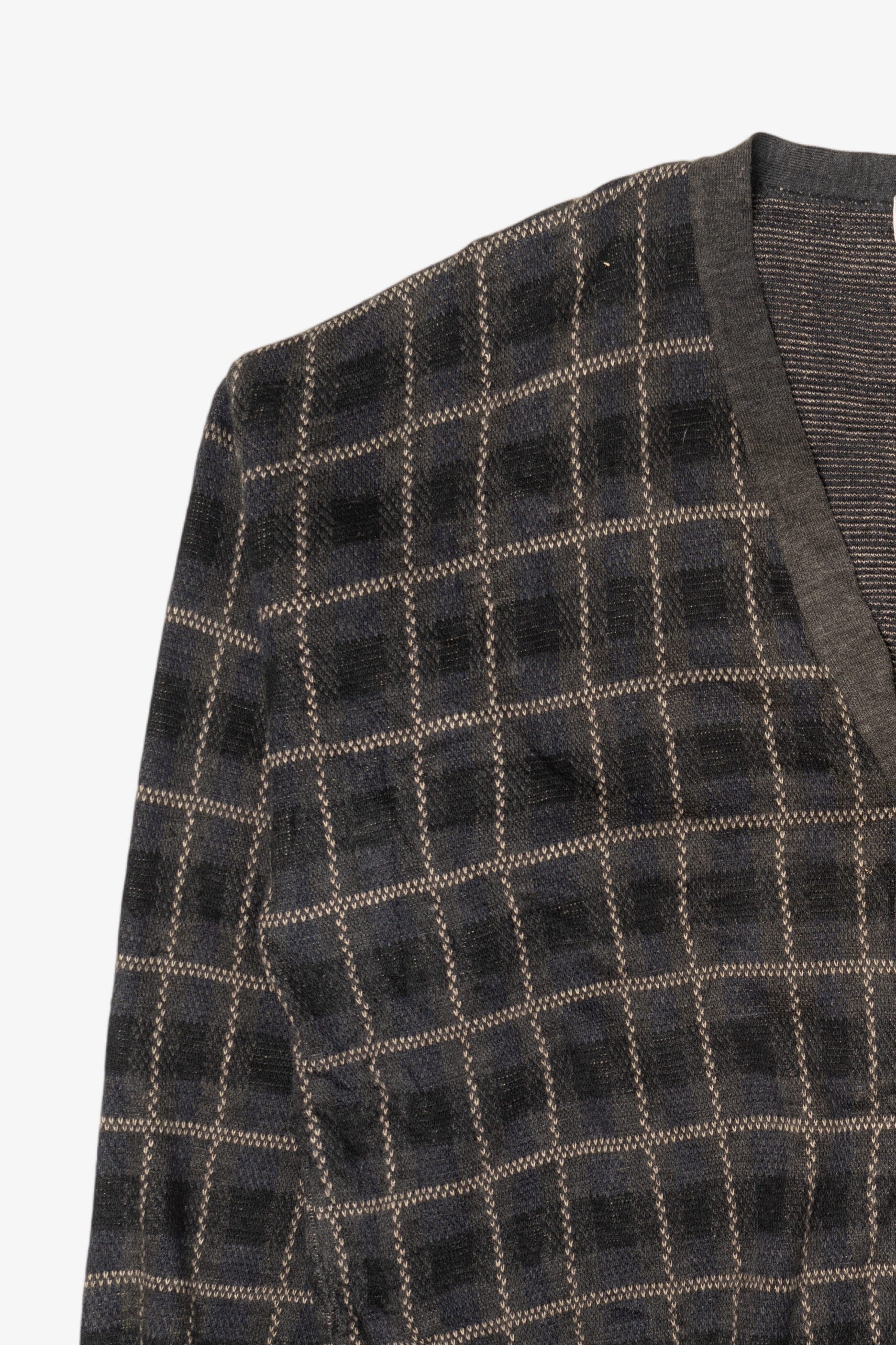 Vintage Brown Alfant Cardigan Sweater (1980s)