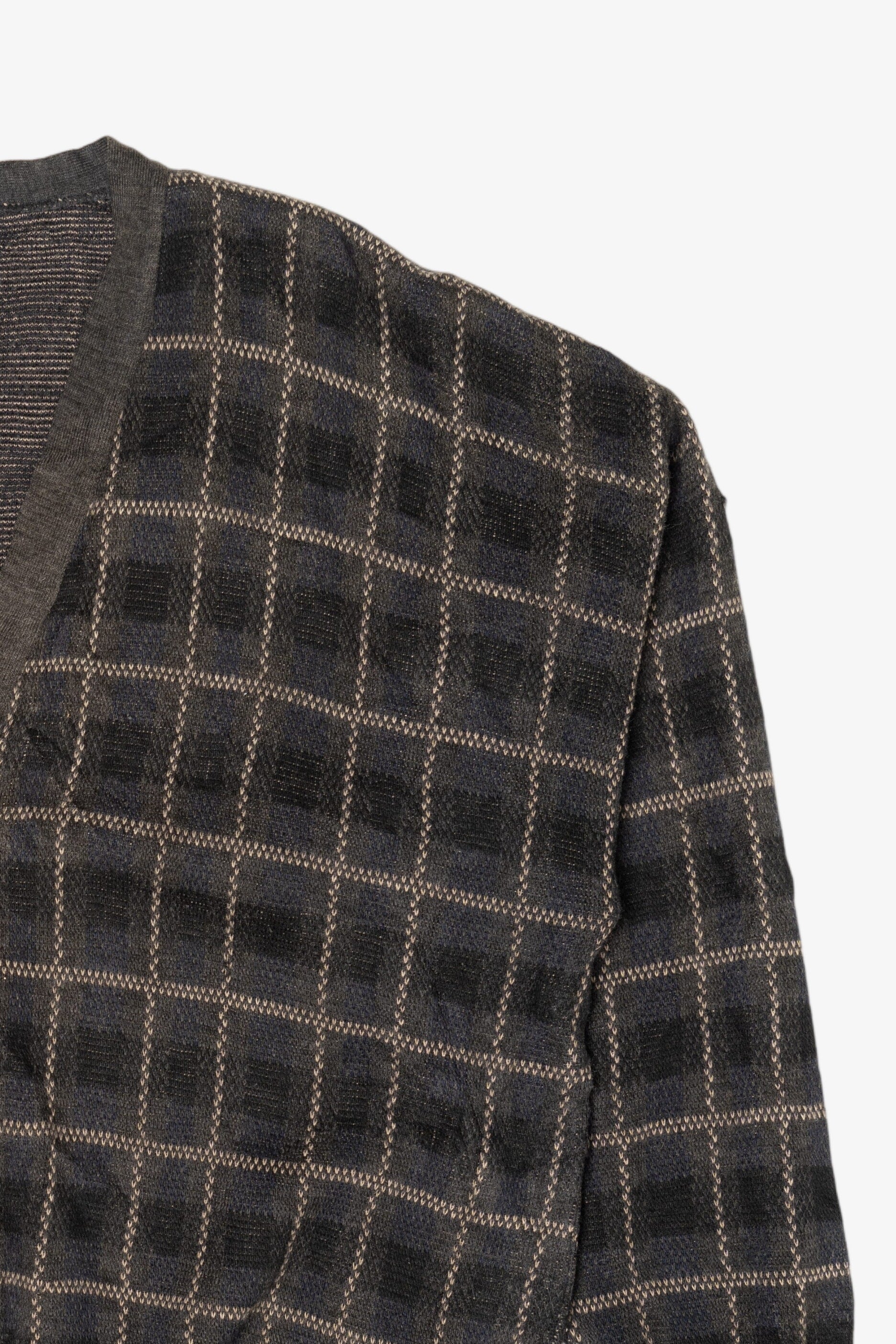 Vintage Brown Alfant Cardigan Sweater (1980s)