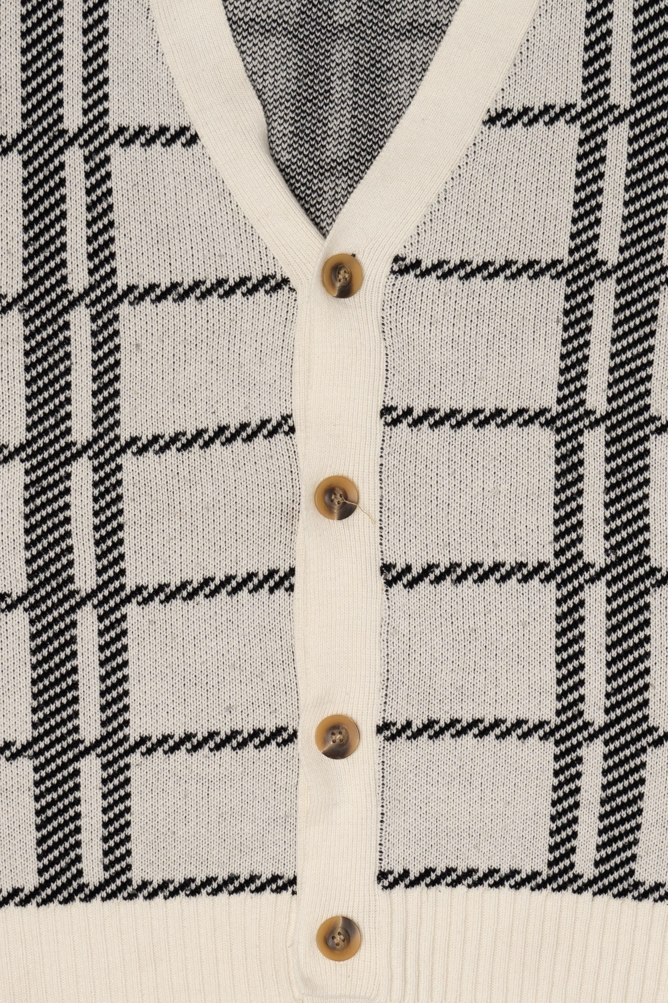 Vintage Gray Men's Wear Store Cardigan Sweater (1980s)