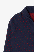 Blue And Red Merona Cardigan Sweater (2010s)