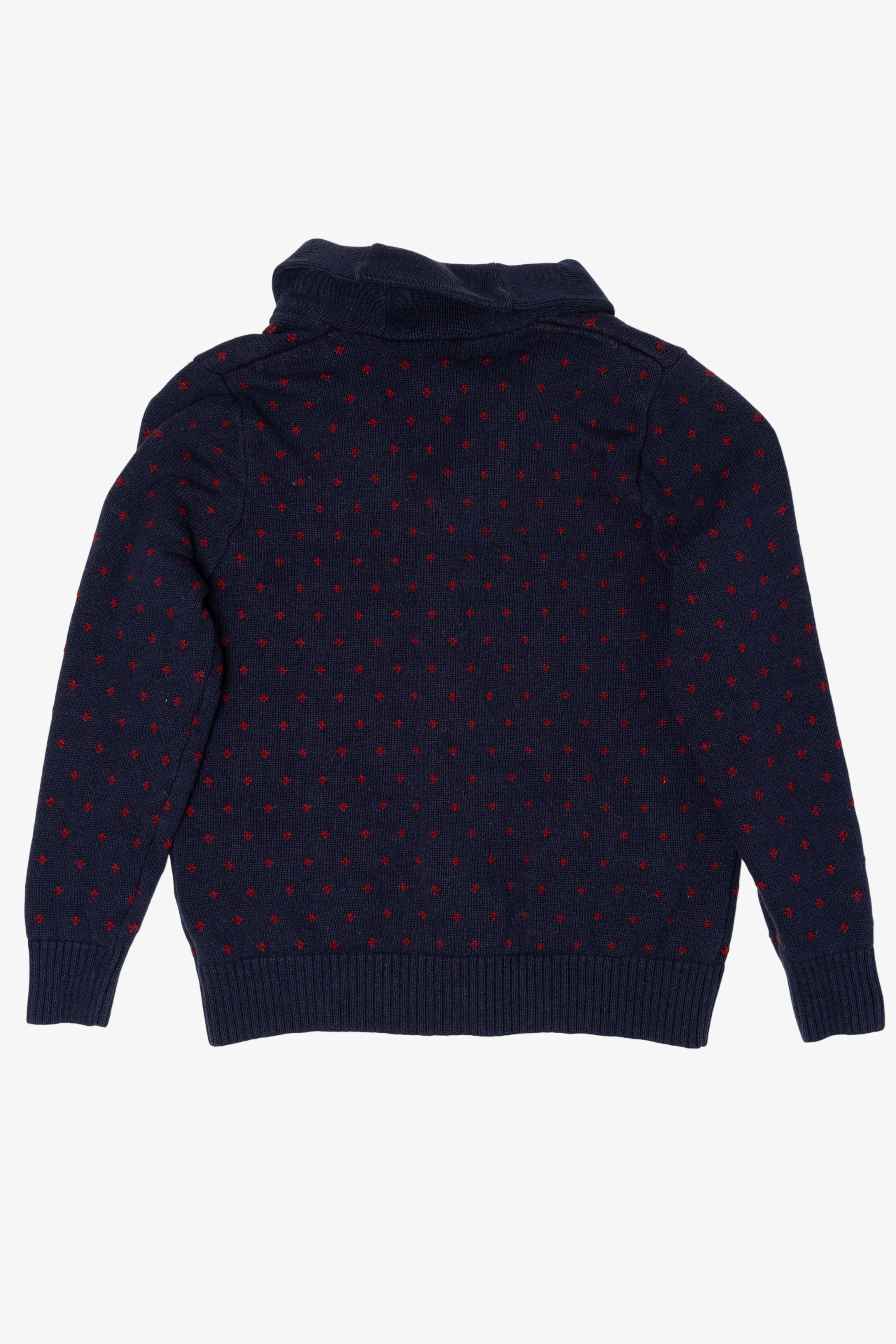 Blue And Red Merona Cardigan Sweater (2010s)