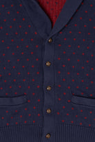 Blue And Red Merona Cardigan Sweater (2010s)