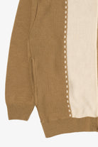 Vintage Beige John Blair Zip Up Sweater (1990s)