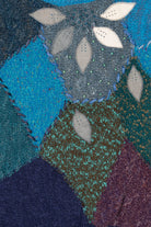 Vintage Blue 20 Ans Patchworks Sweater (1980s)