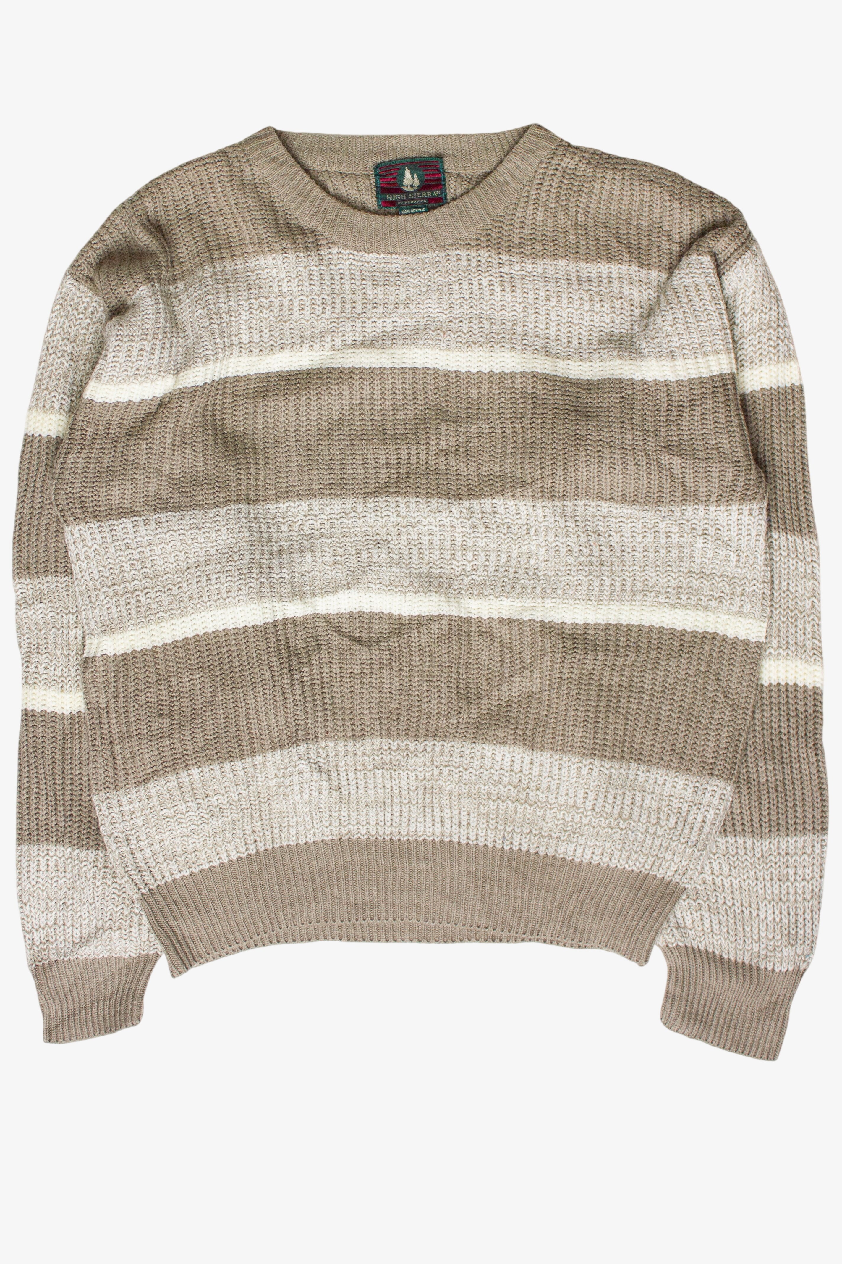 Vintage High Sierra Striped Knit Sweater (1990s)