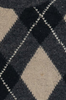 Vintage United Colors of Benetton Argyle Wool Sweater (1980s)
