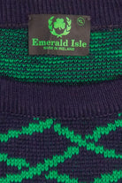 Vintage Emerald Isle Four Leaf Clover Knit Sweater Made In Ireland (1990s)
