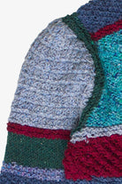 Vintage Handmade Mixed Knit Striped Sweater