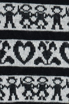 Vintage Justin Allen "The Lovers" Heart Knit Sweater (1980s)