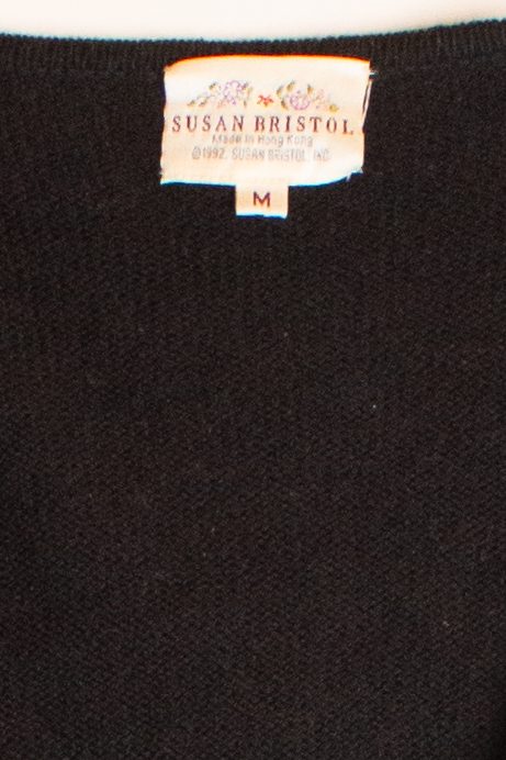 Vintage Cords And Tassels Cardigan Sweater (1990s)