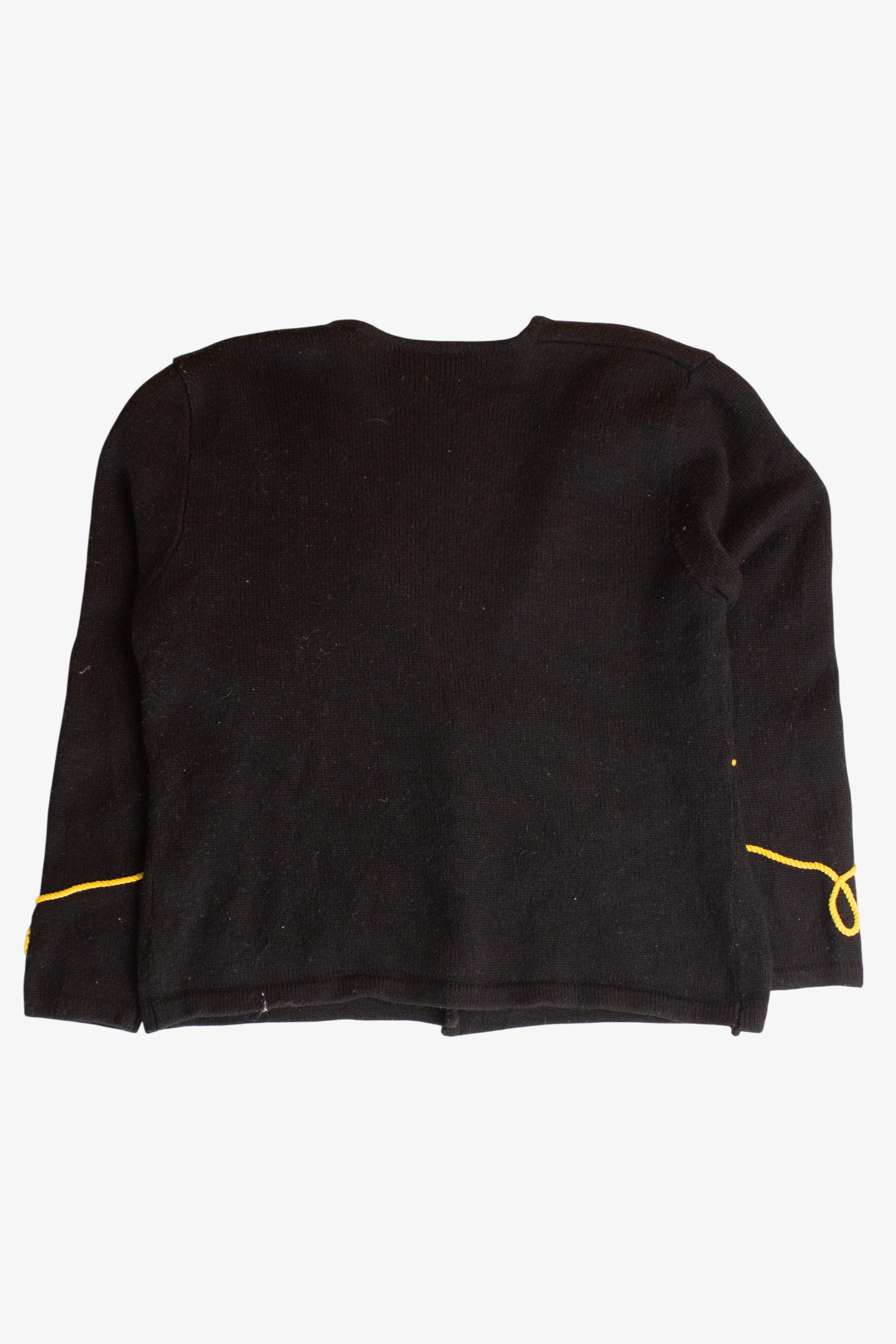 Vintage Cords And Tassels Cardigan Sweater (1990s)