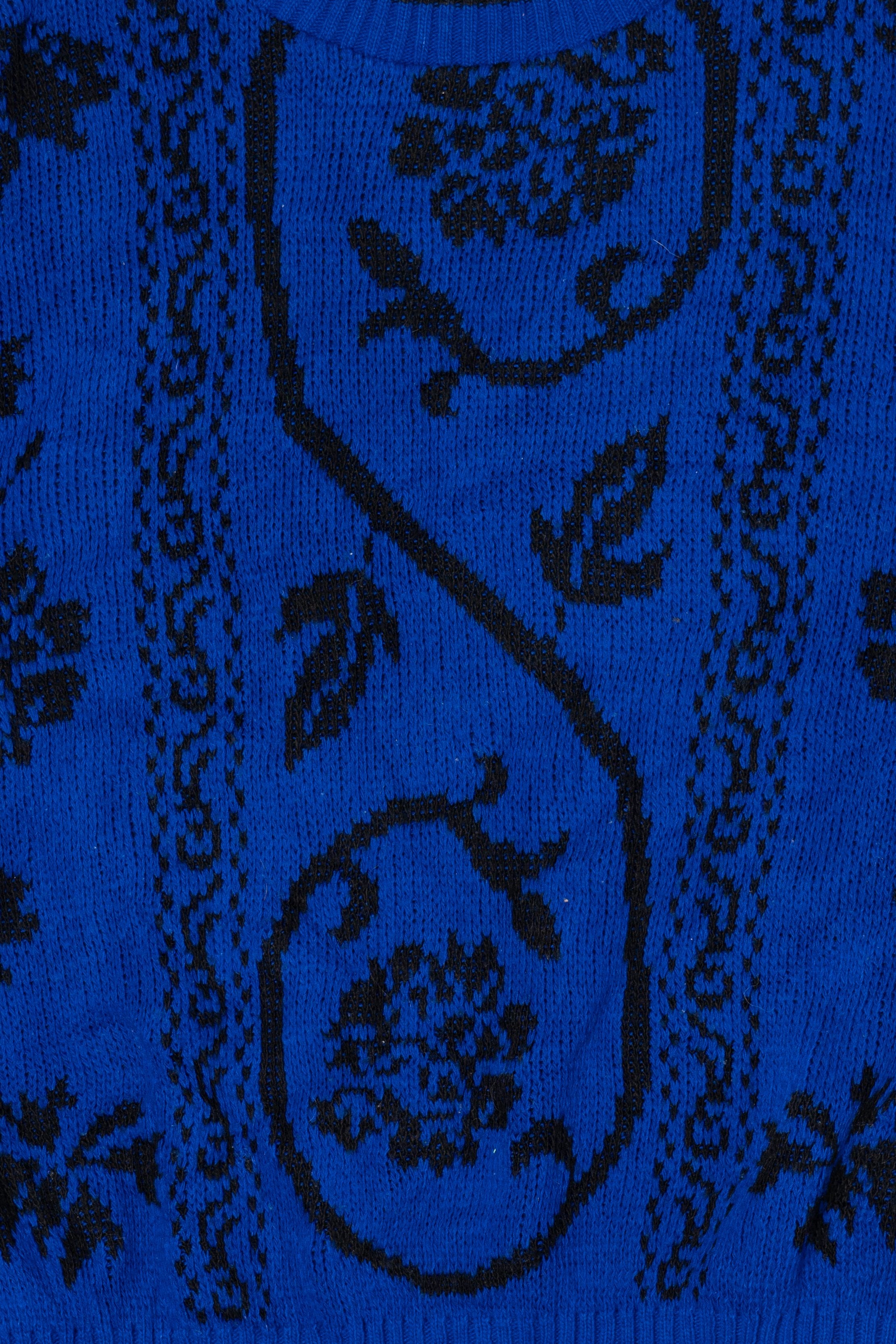 Vintage Blue Classic Essentials Sweater (1980s)