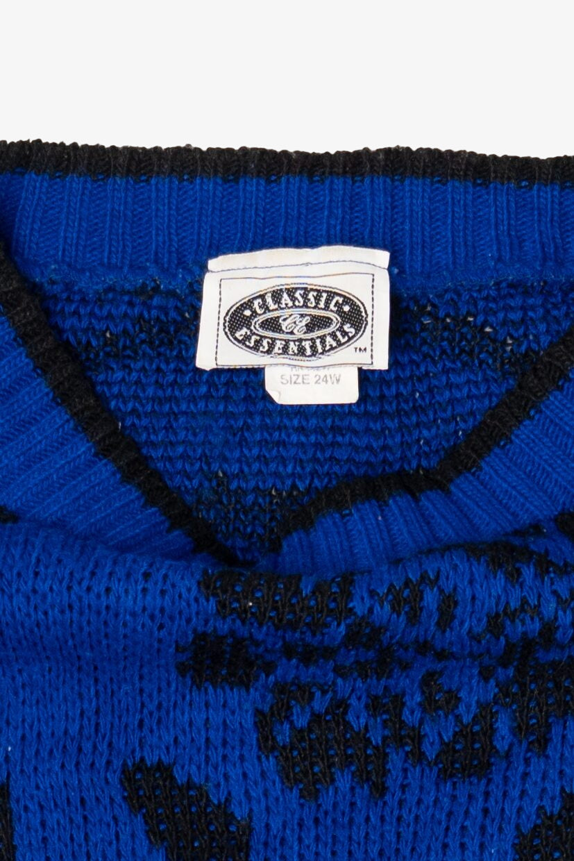 Vintage Blue Classic Essentials Sweater (1980s)