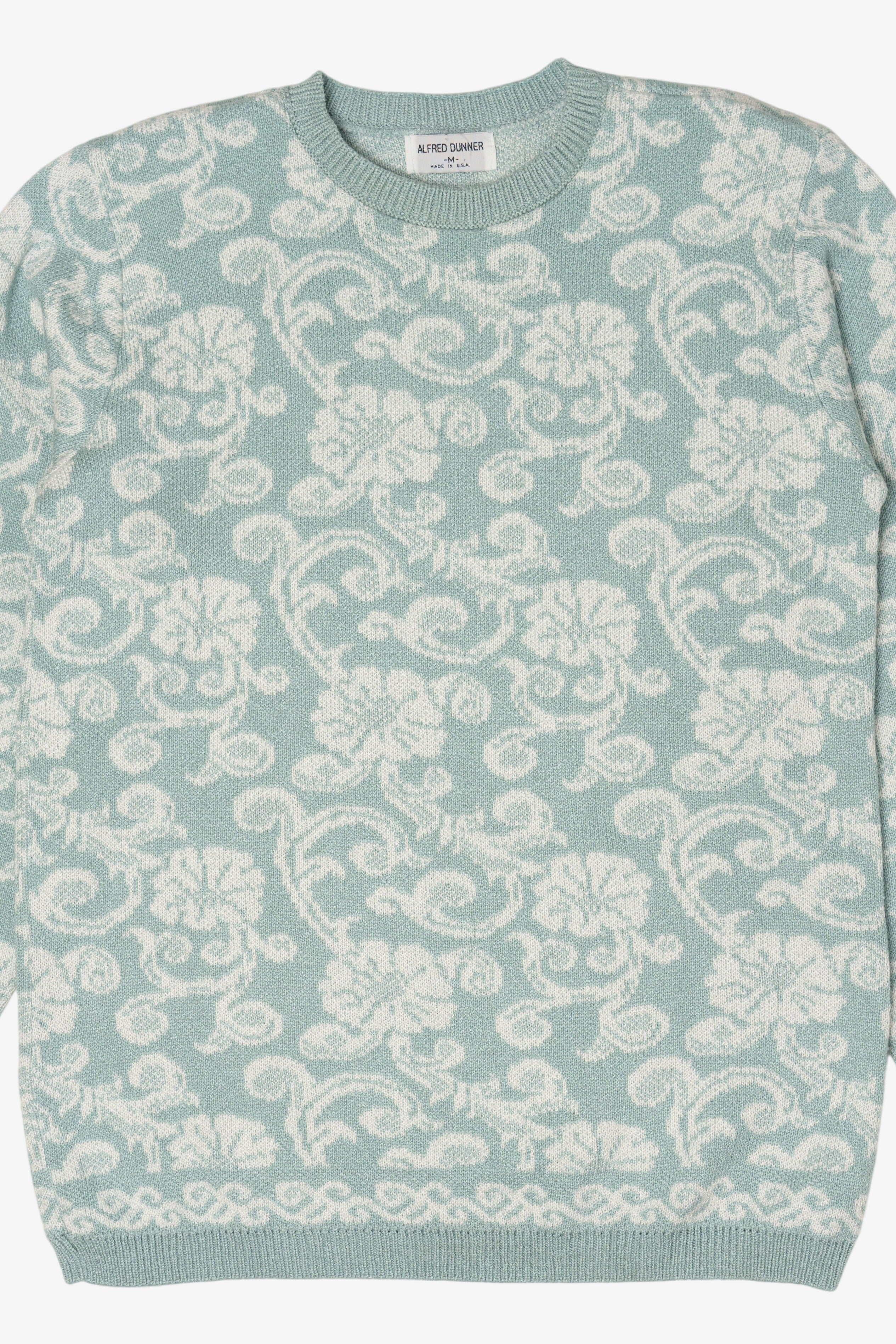Vintage Teal Alfred Dunner Sweater (1990s)