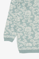 Vintage Teal Alfred Dunner Sweater (1990s)